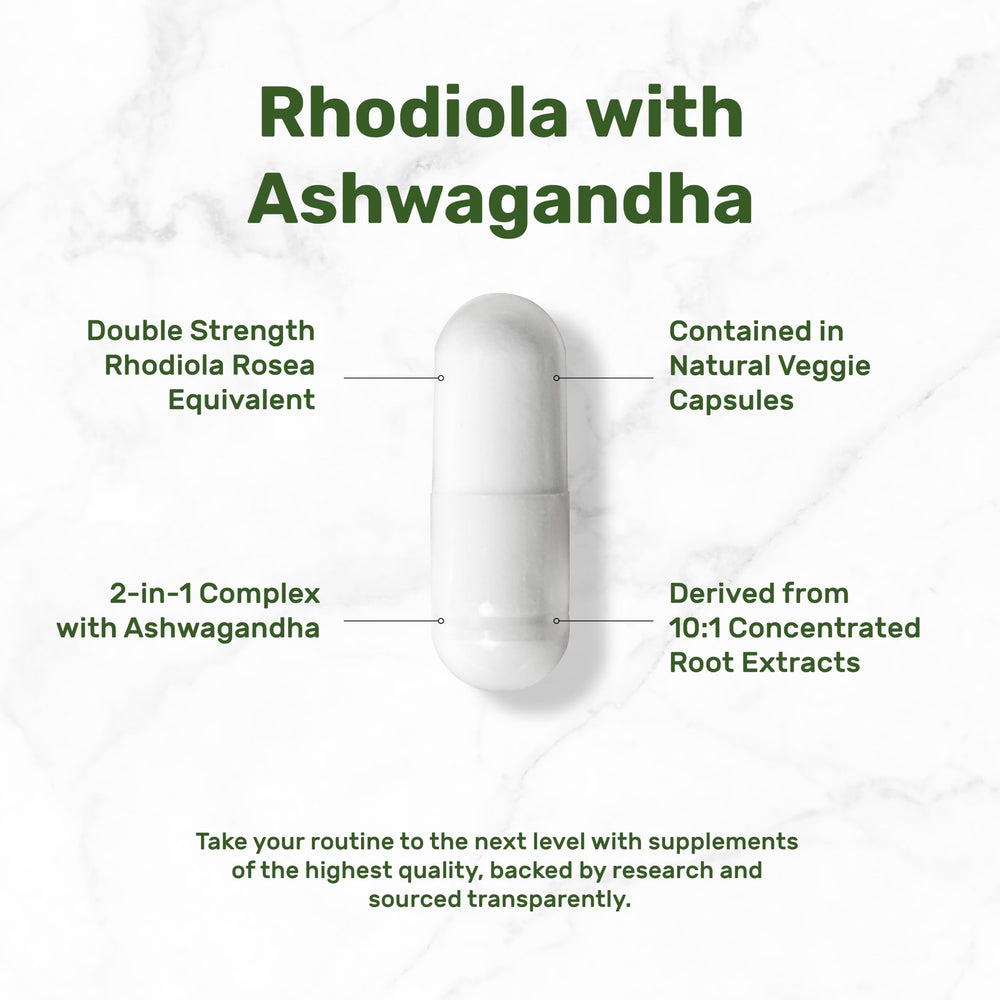 Illustration of Rosavins and Salidrosides components