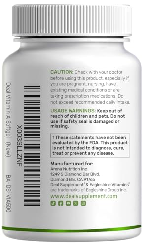 Close-up of Vitamin A softgels with coconut oil