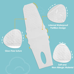 Tongue cleaner with 360 degree cleaning ring buckle close up