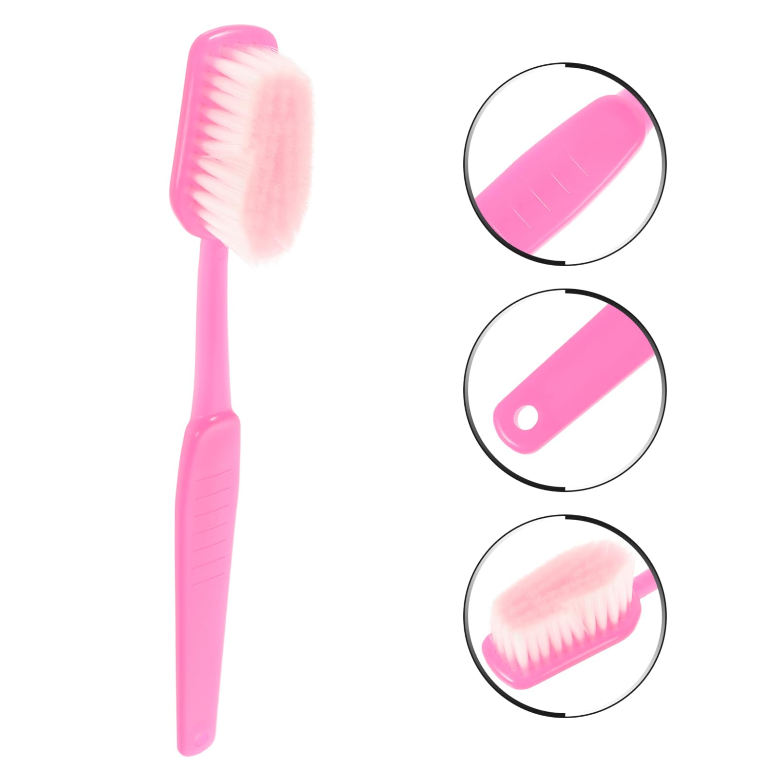 Office prank setup featuring oversized toothbrush