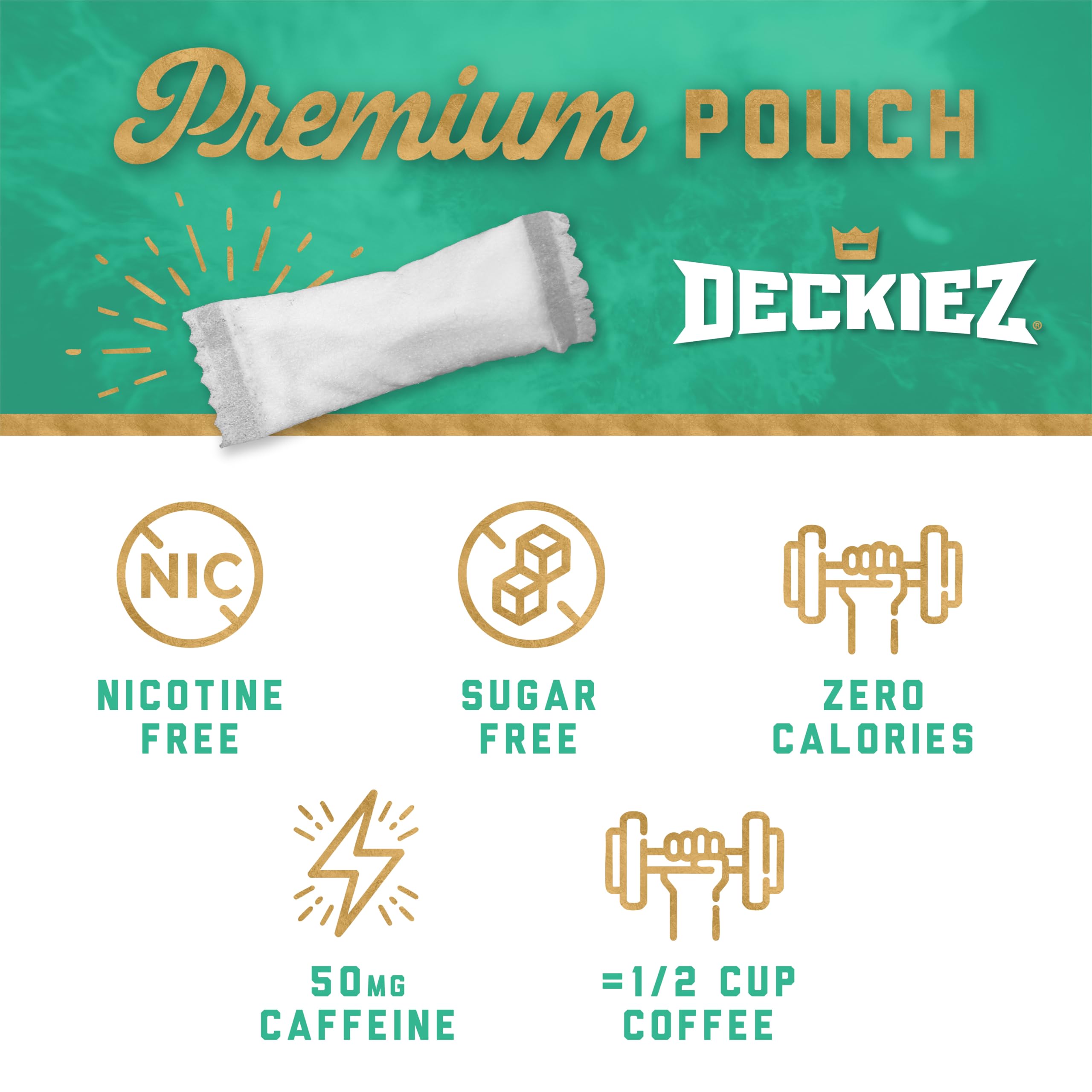 Deckiez Energy Pouches Berry flavor pouch