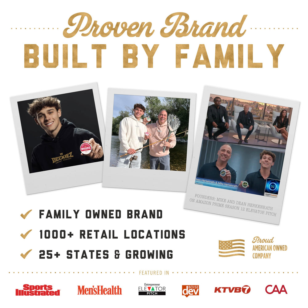 Deckiez Energy Pouches discreet use, ideal for office breaks.