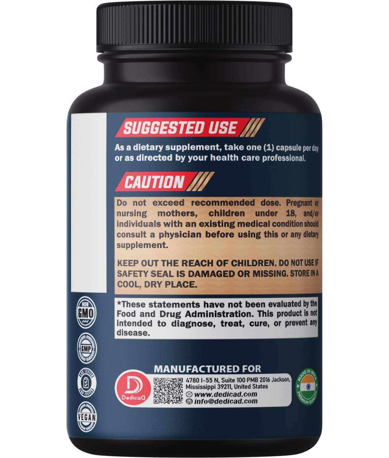 Lifestyle-friendly supplement for immune and mood support