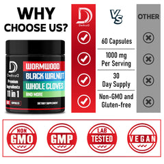 Gluten-free, non-GMO, and dairy-free label