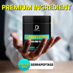 Serrapeptase ingredients and formulation
