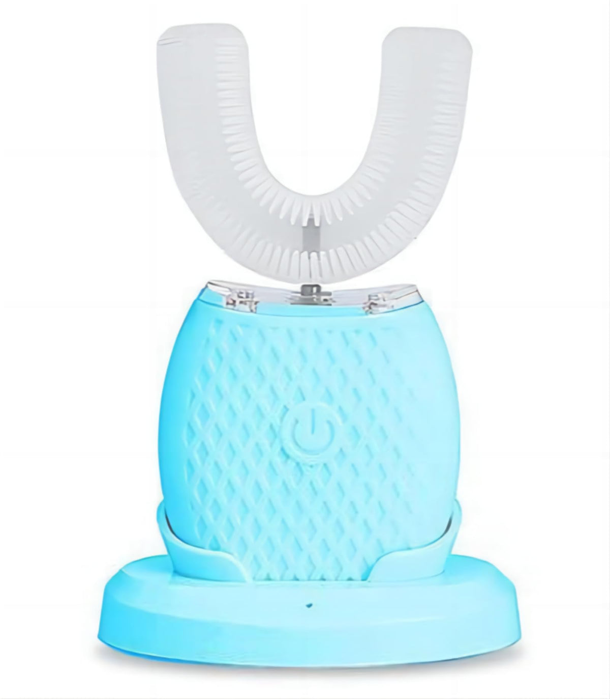 Deedlite Scandinavian Smiles Toothbrush for Adults in blue color – full product view