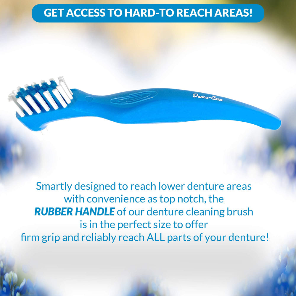 Bristles designed to reach grooves for deep cleaning