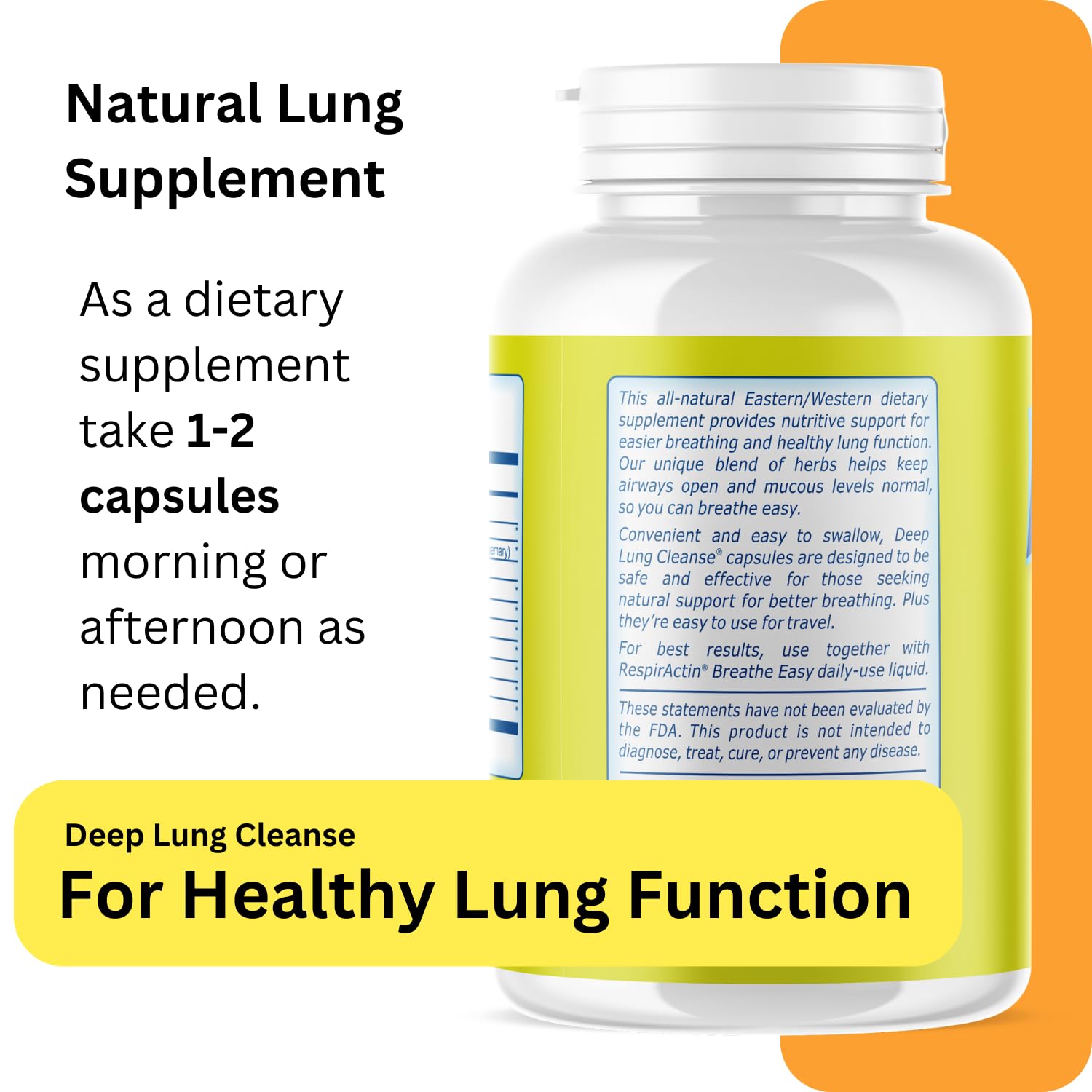 Herbal ingredients used in Deep Lung Cleanse