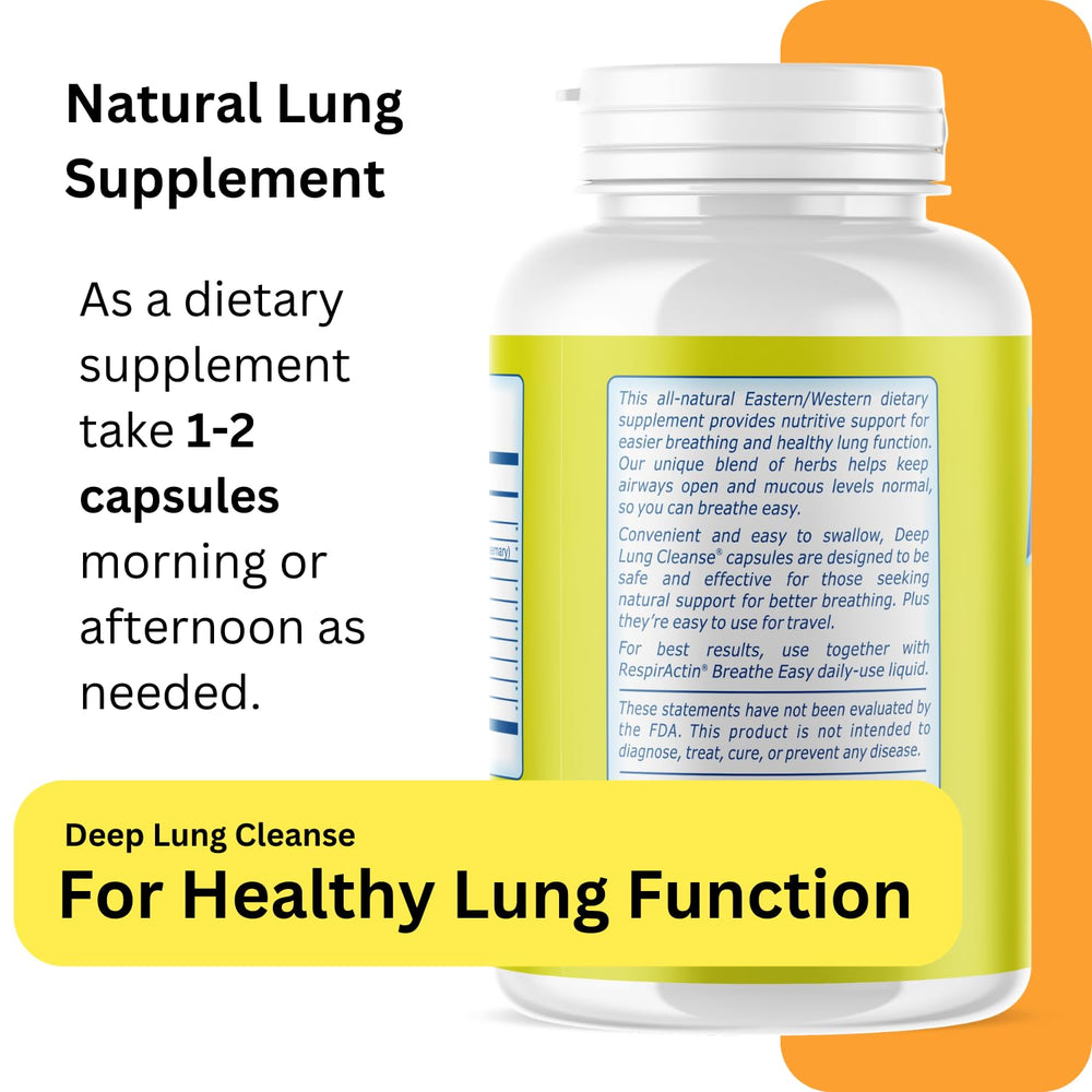 Herbal ingredients used in Deep Lung Cleanse