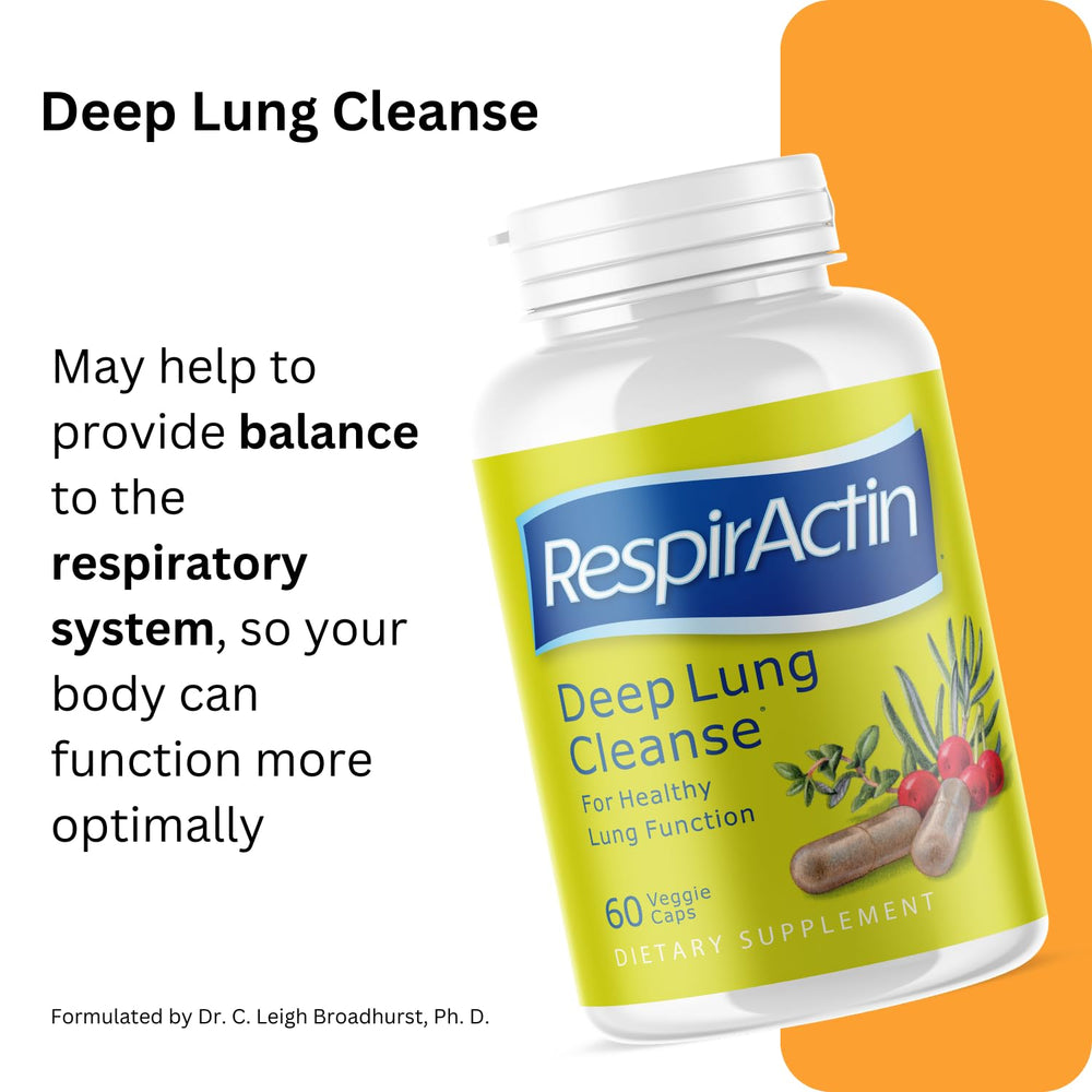Deep Lung Cleanse with RespirActin liquid