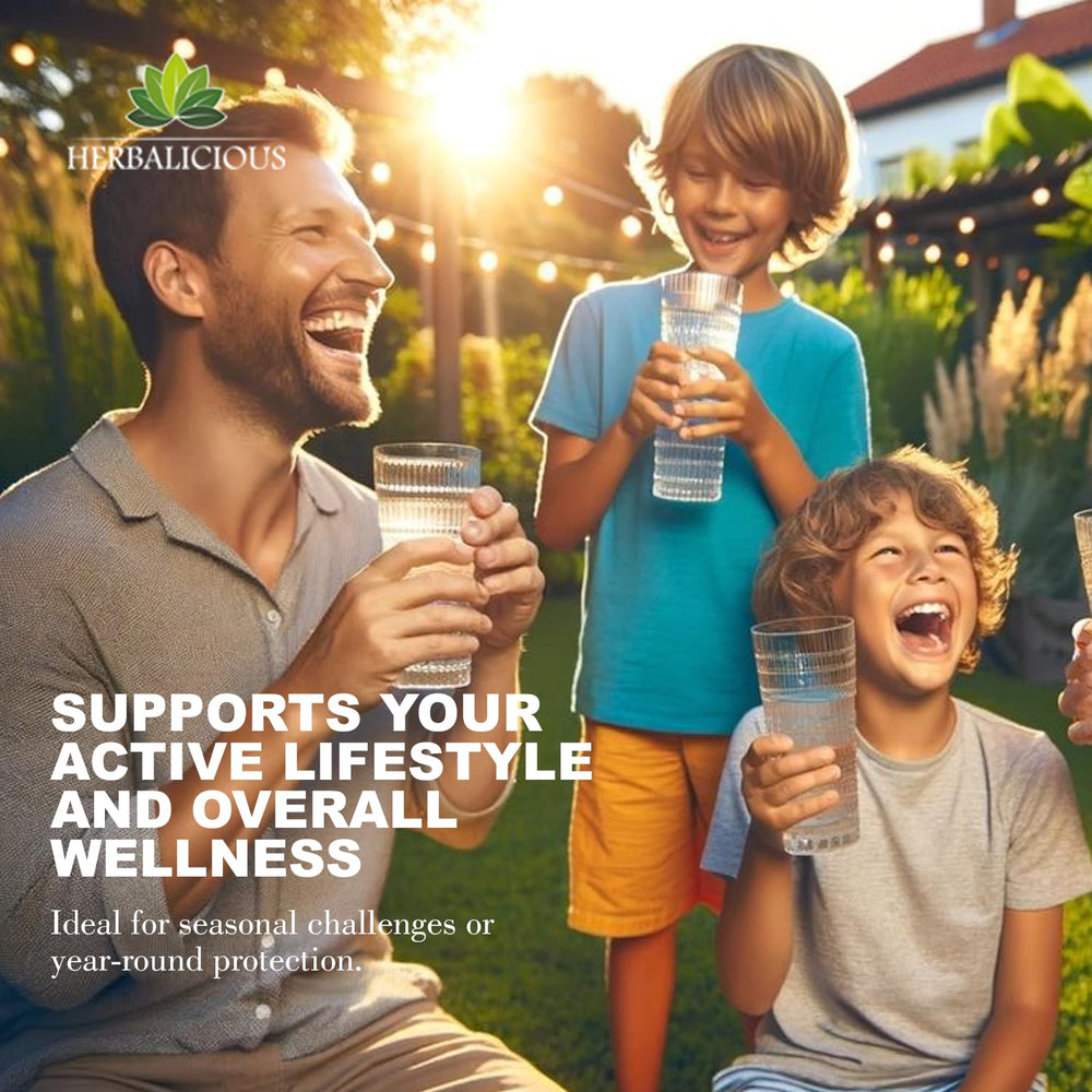 Packaging and bottle of Defence360 Immune Support