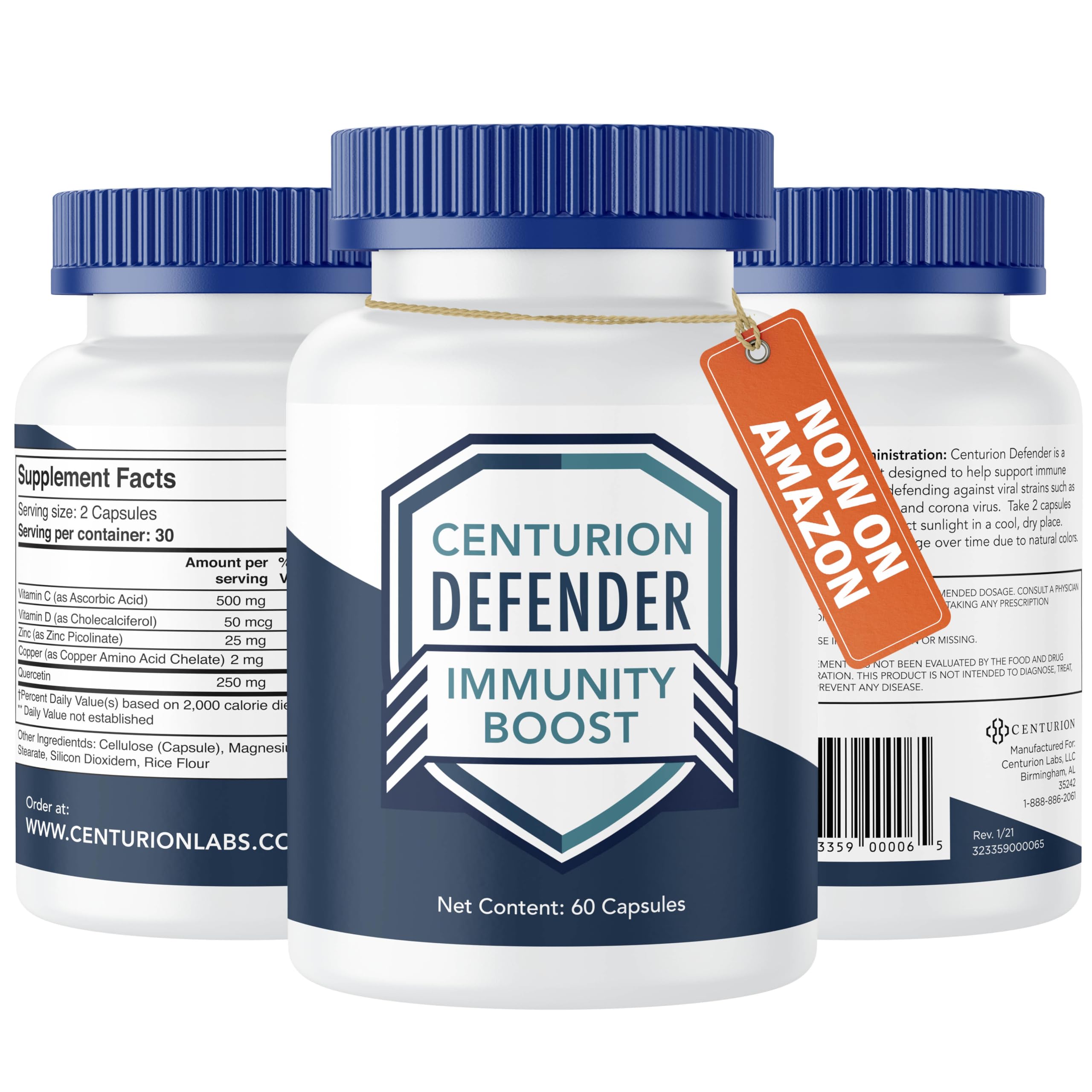 Centurion Labs Defender Immunity Boost bottle front view