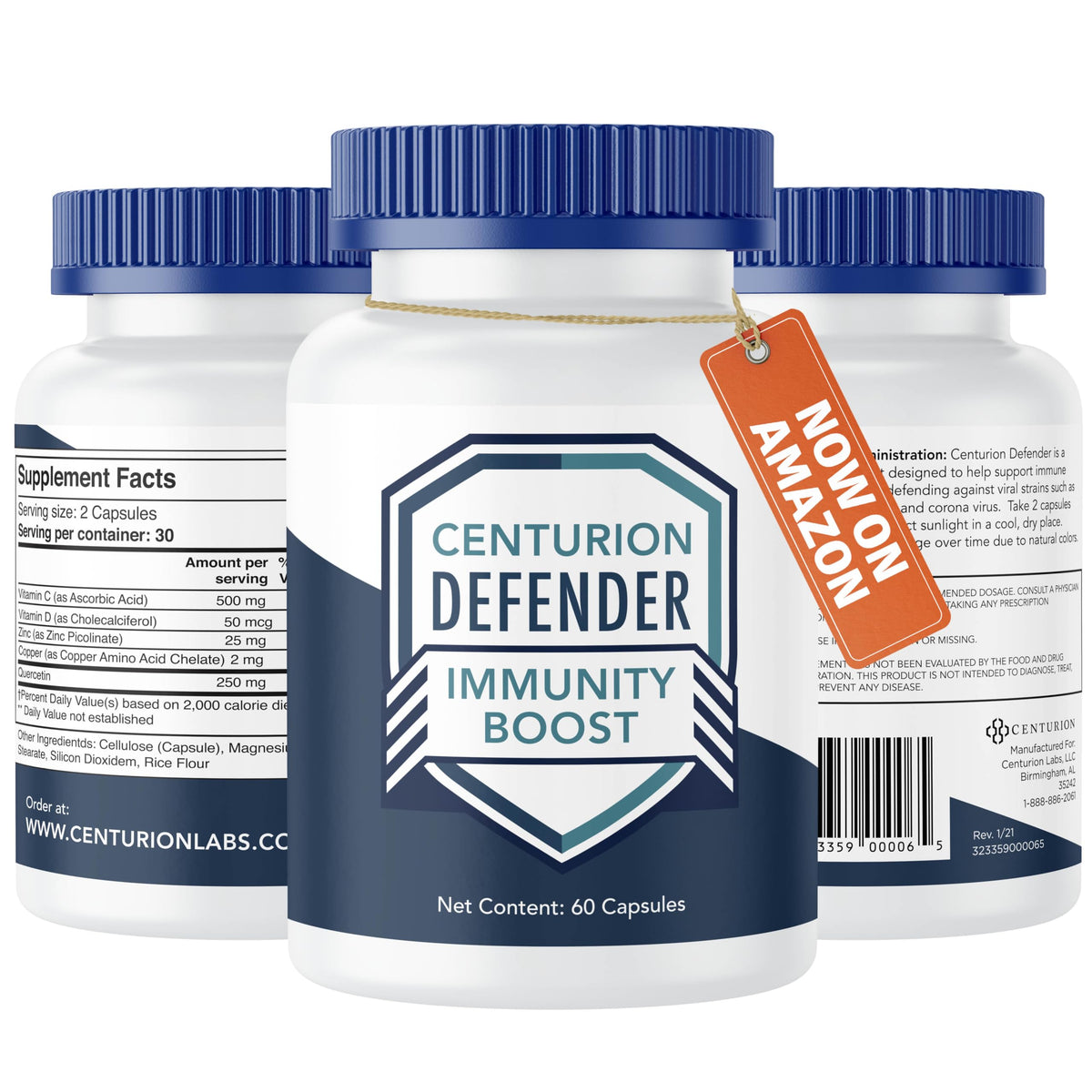 Centurion Labs Defender Immunity Boost bottle front view
