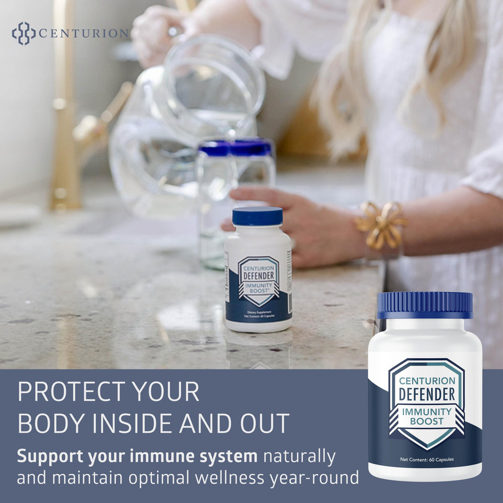 Graphic showing the 5 immune-boosting ingredients
