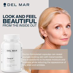 Front packaging of Del Mar Labs CeraLift