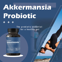 Delayed-release capsule of MAPUG Akkermansia probiotic