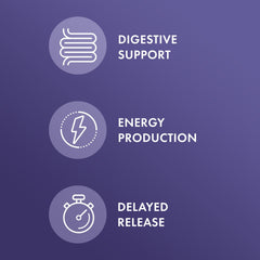 Illustration of delayed-release capsules