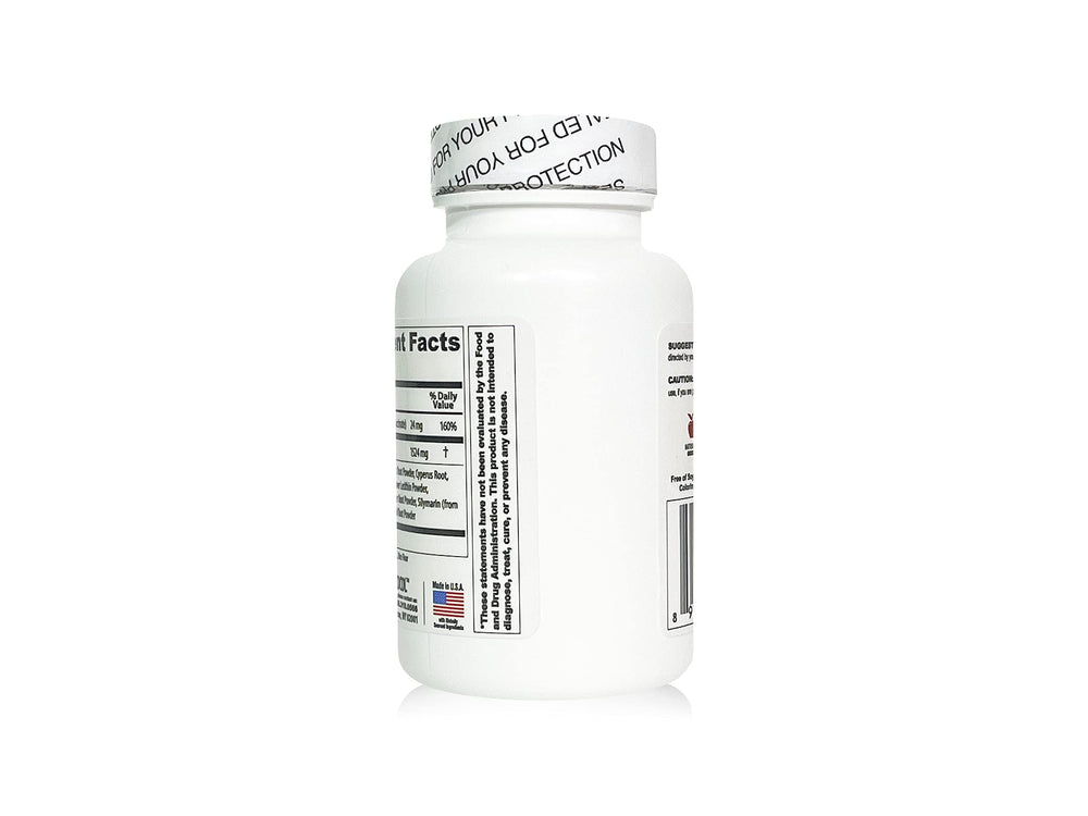 The Delgado Protocol for Health Liv D-Tox bottle on counter suggests daily detox routine.