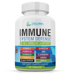 Deloma Health 10 in 1 Immune Support packaging