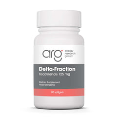 Delta-Fraction Tocotrienols 125 mg softgels bottle with label