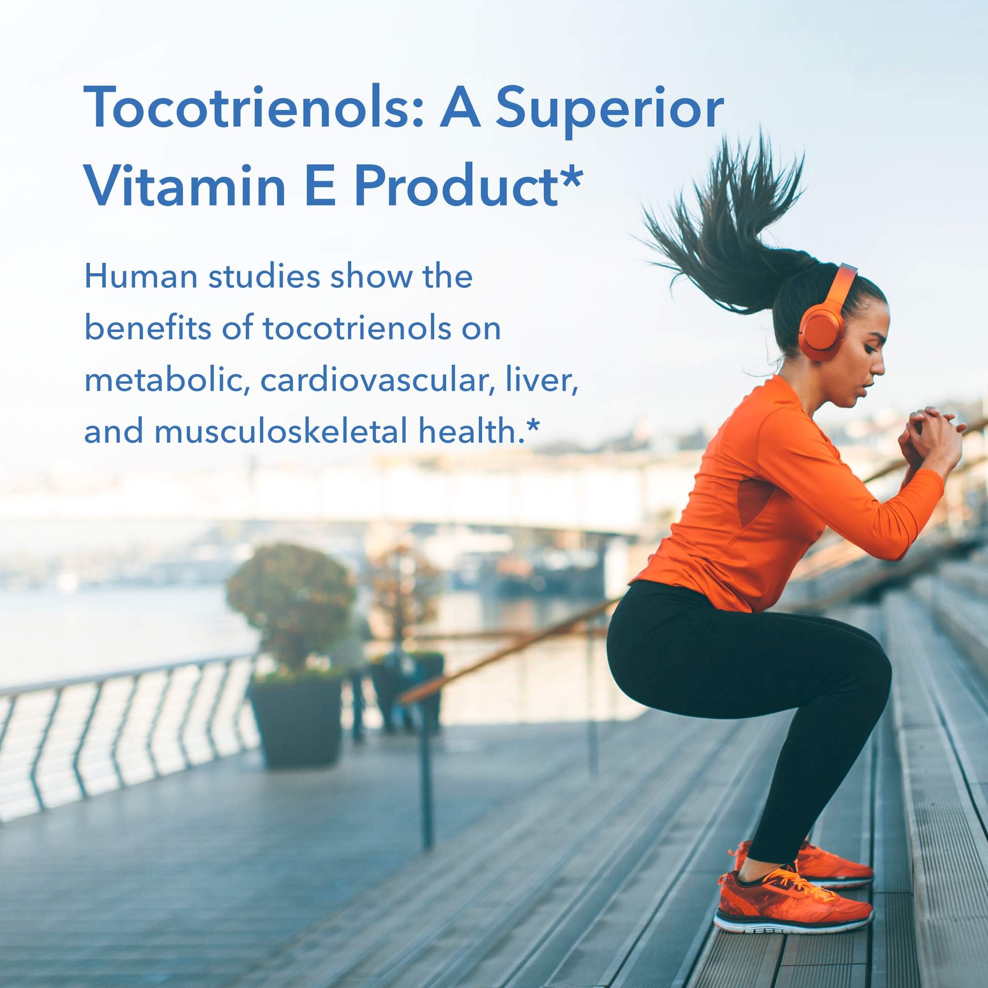 Supplement facts panel for Delta-Fraction Tocotrienols