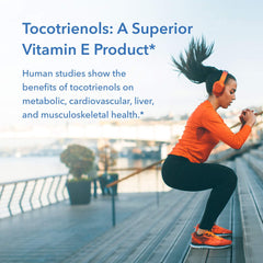 Supplement facts panel for Delta-Fraction Tocotrienols