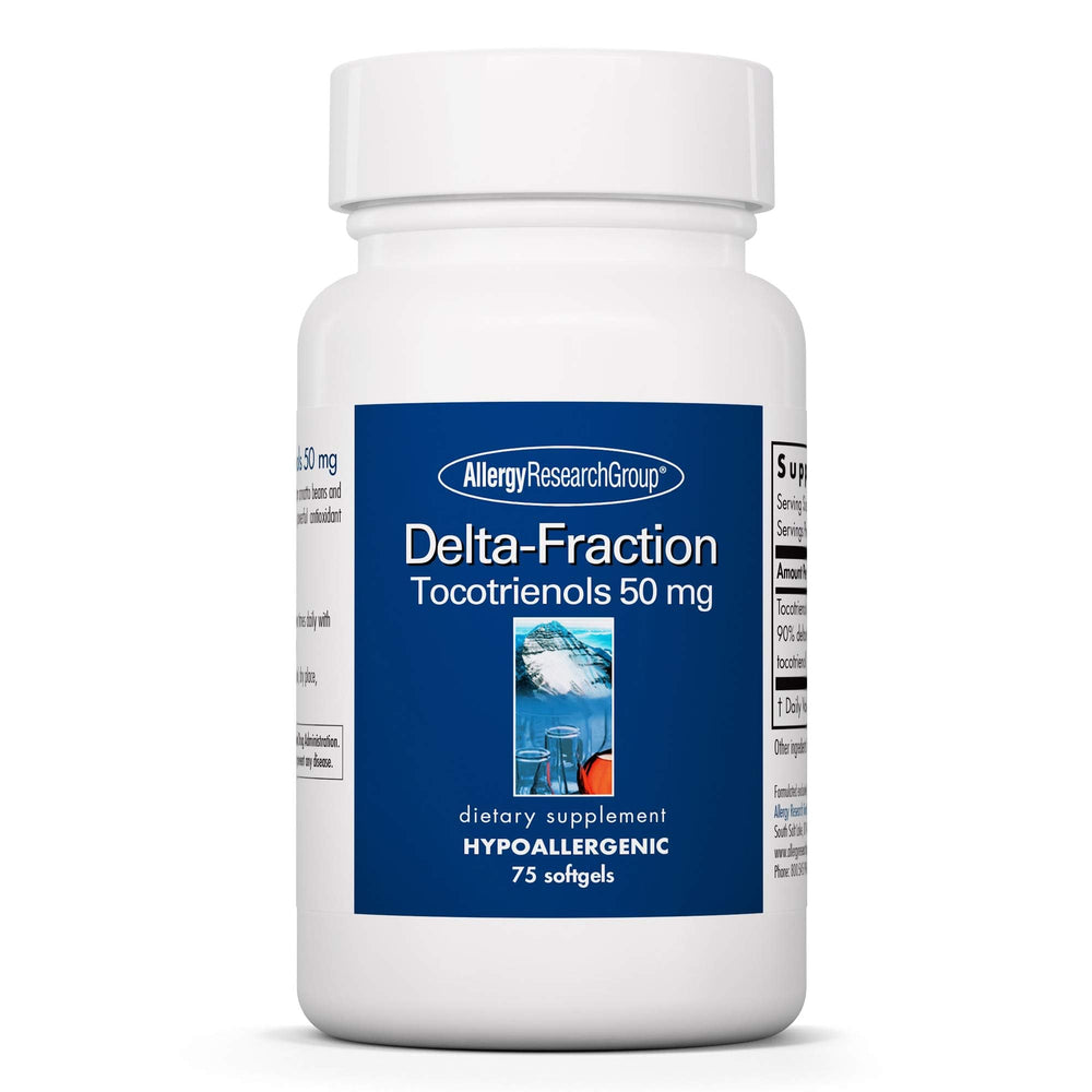 Delta-Fraction Tocotrienols bottle front