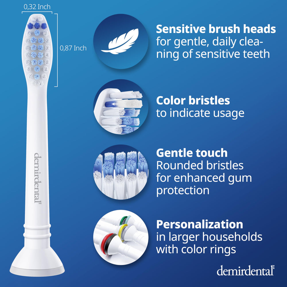 Diamond-rounded filaments for gentle cleaning