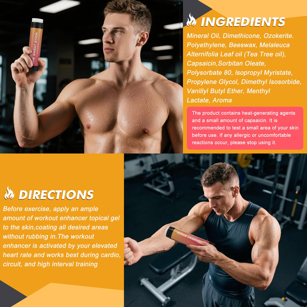 Demissle Sweat Gel Stick on legs highlights fast-absorbing, non-greasy feel