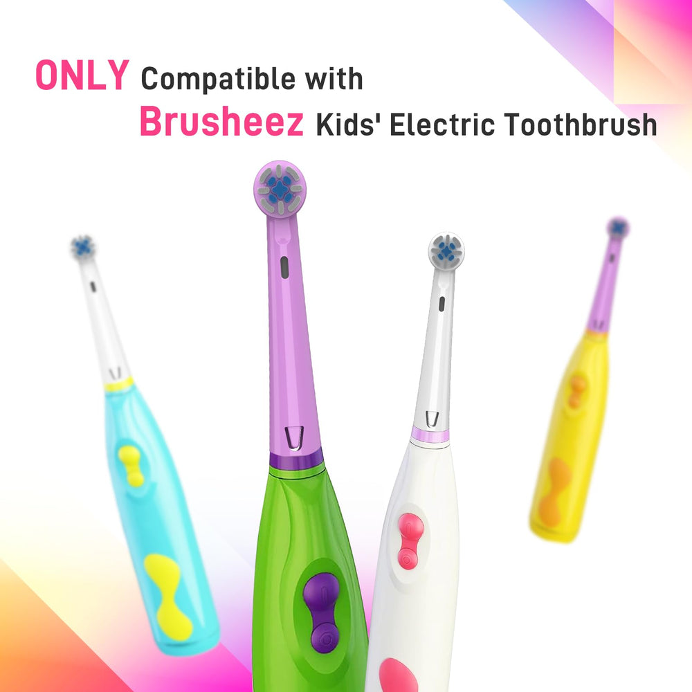 Two-type soft bristle design for thorough cleaning and gentle massage