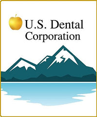 Denture soaking in Sparkle-Dent tablets for deep cleaning