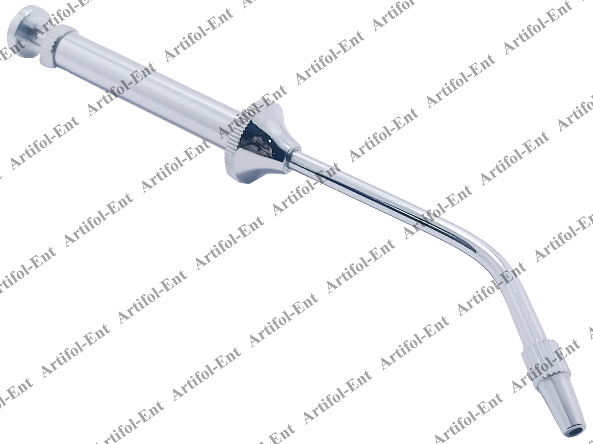 Close-up of ergonomic handle on dental amalgam carrier gun
