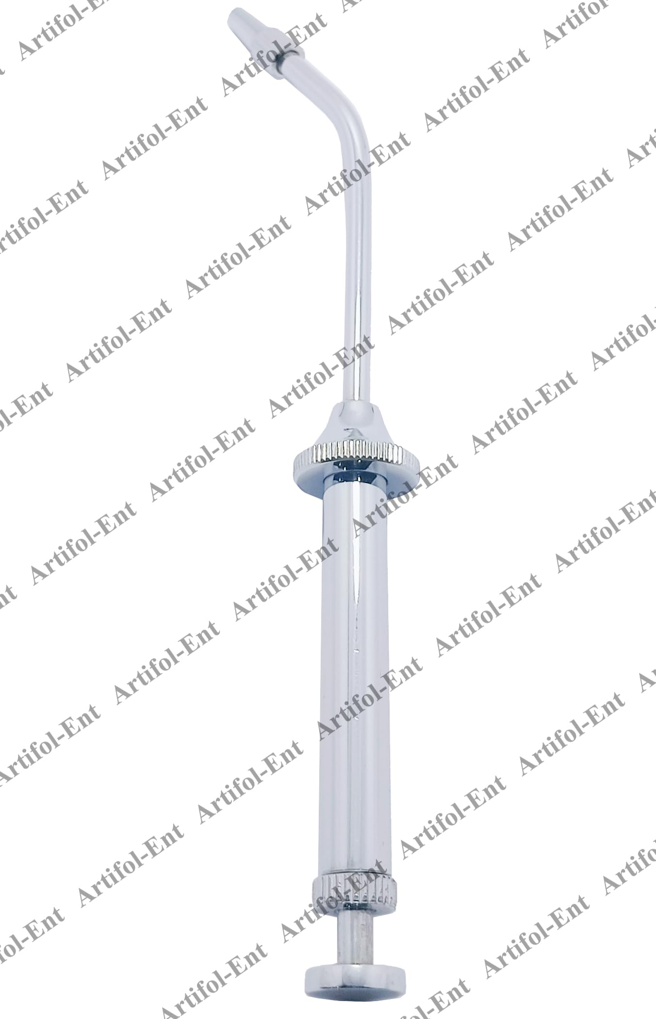 Corrosion-resistant stainless steel dental amalgam carrier gun
