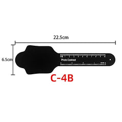 Dental contraster kit board - angled view for photography
