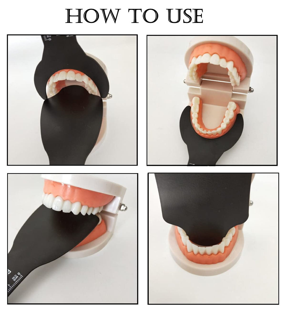 Complete six-piece contraster kit displayed for dental imaging
