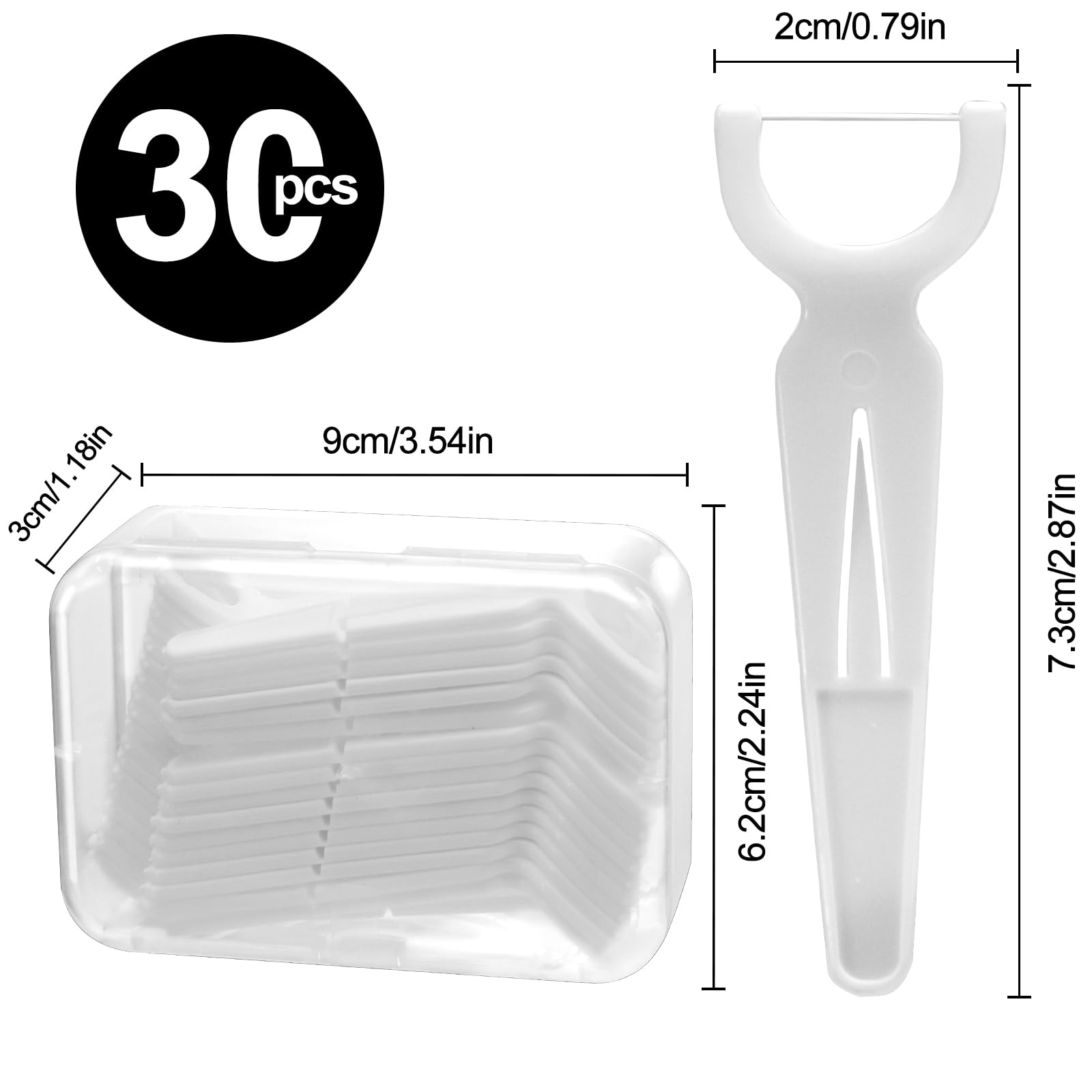 Nylon multifilament floss material for strength and durability