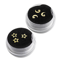 Assorted tooth gem shapes including cross, moon, and glitter