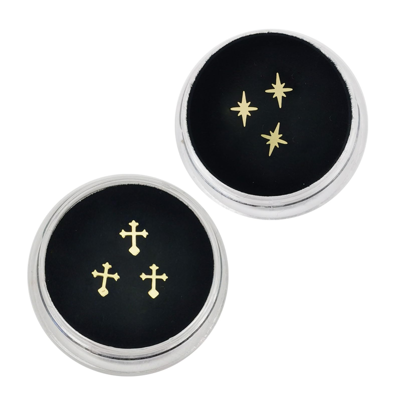 Round packaging box with built-in sponge