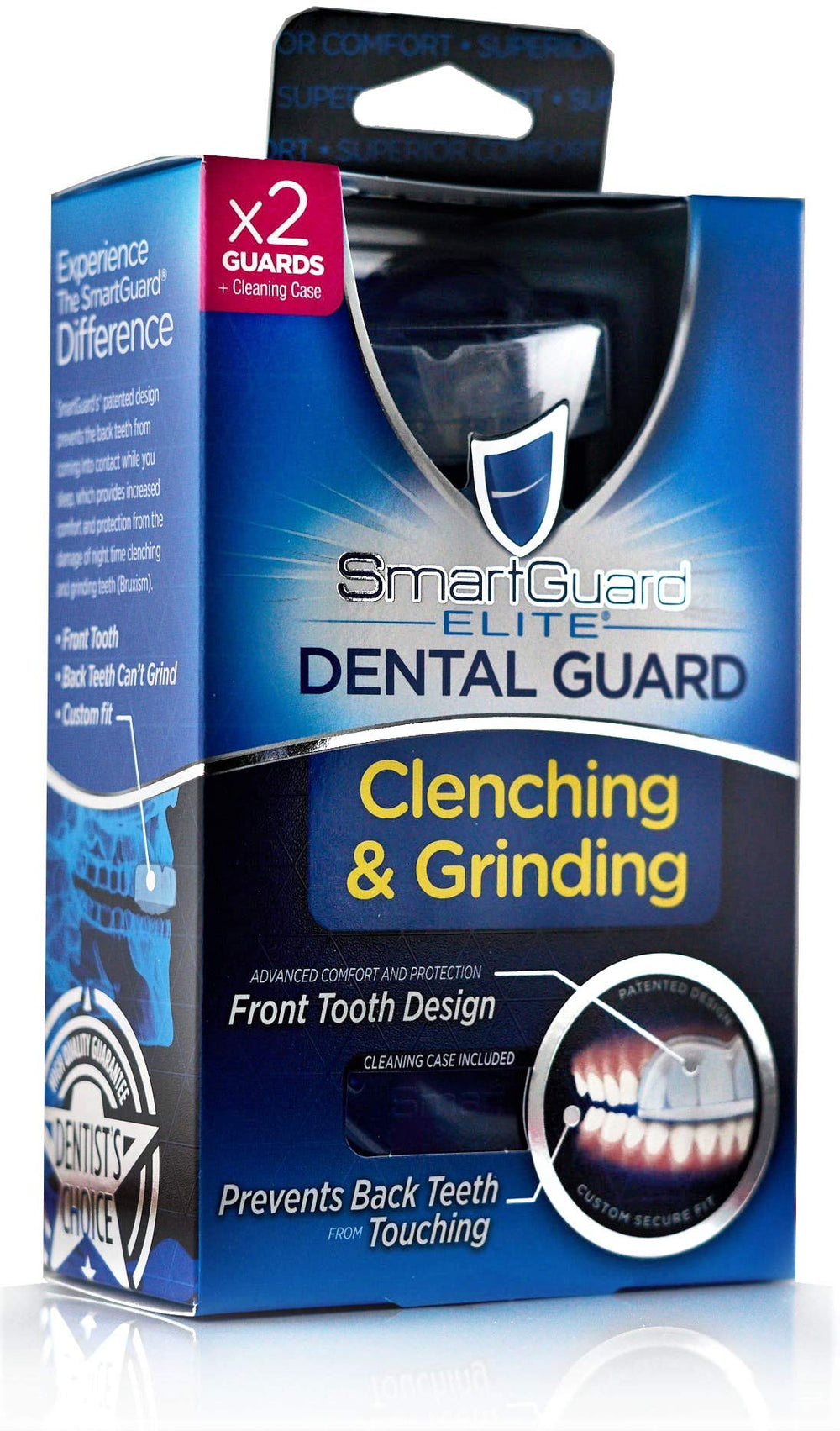 Front view of SMARTGUARD Elite dental guard
