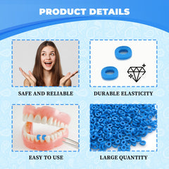 1000-piece dental separator bulk pack packaging