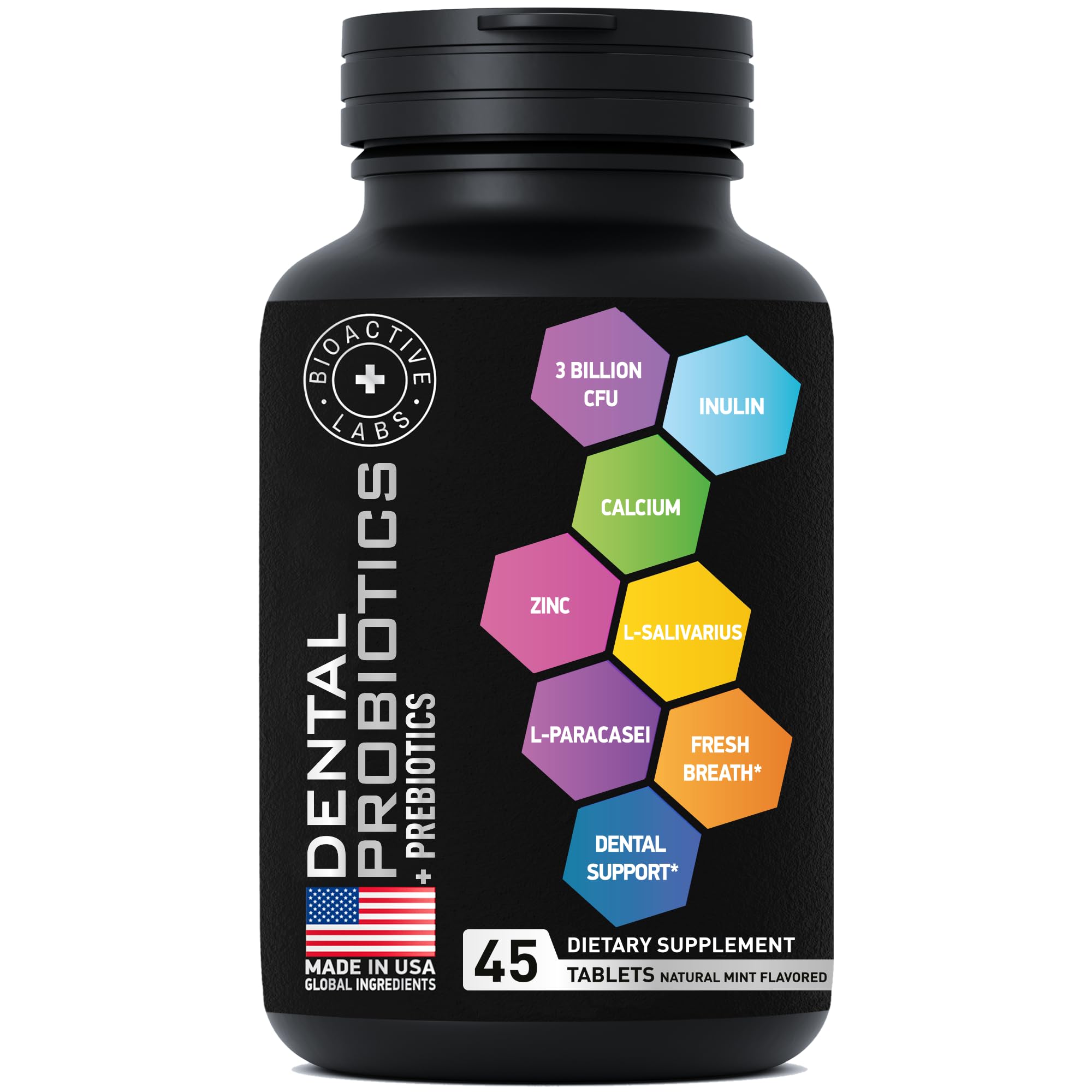 Comprehensive oral health support through probiotics