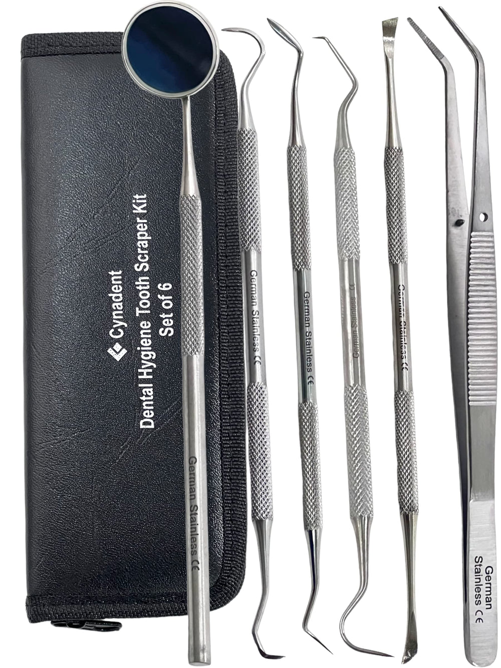 Dental scaler and tooth pick set for tartar removal