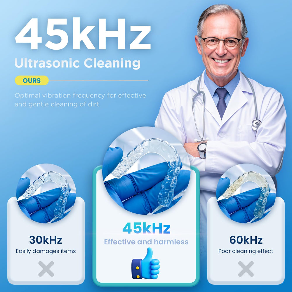 Dual cleaning modes indicator and digital timer