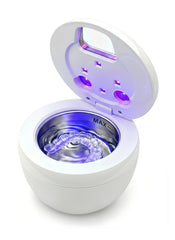 Front view of Dental Ultrasonic Retainer Cleaner Machine showing 200ML tank