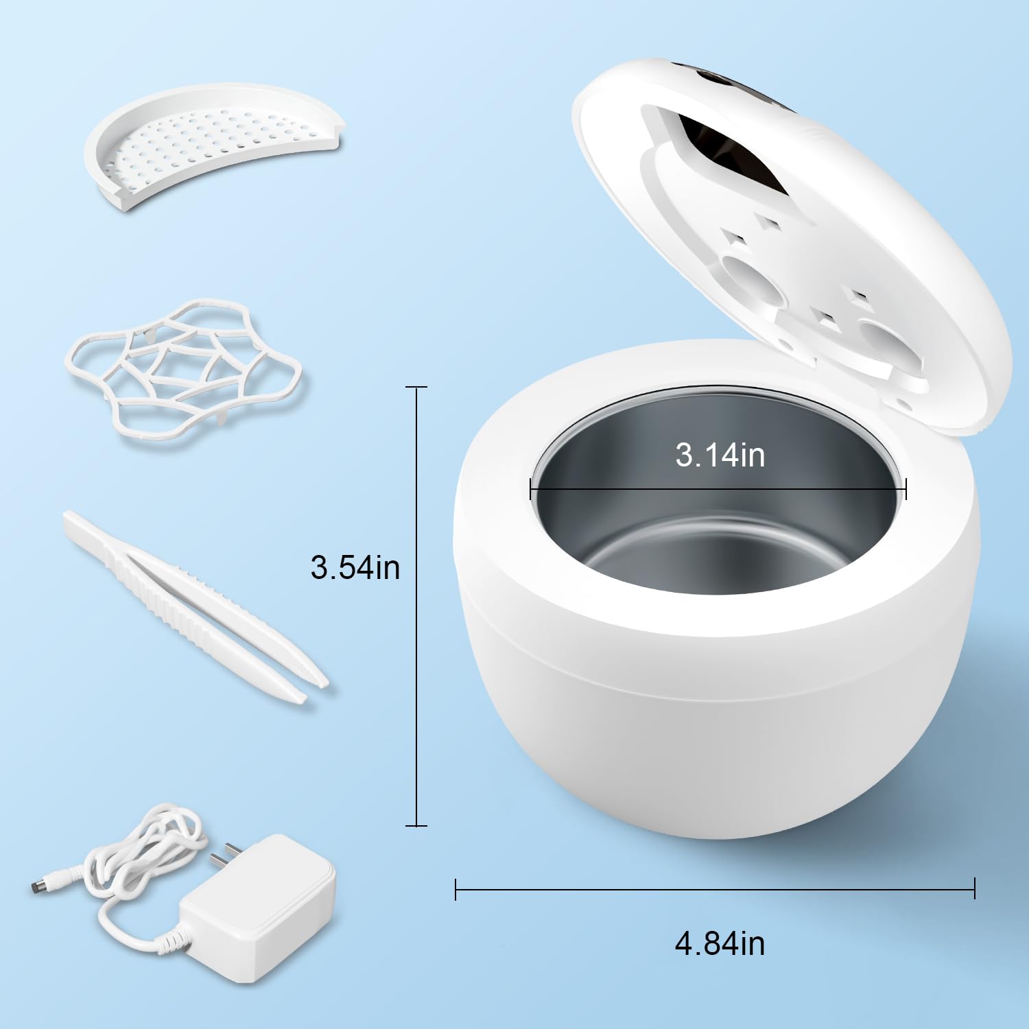 Travel-friendly, compact design ideal for home or travel