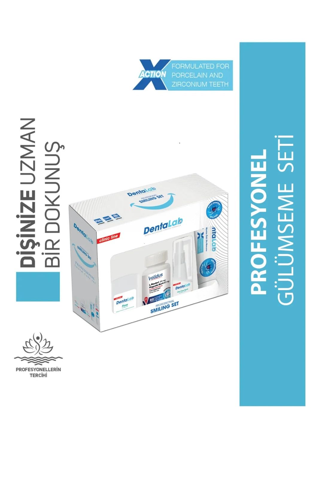 Ultra-soft toothbrush included in DentaLab SmilingSet