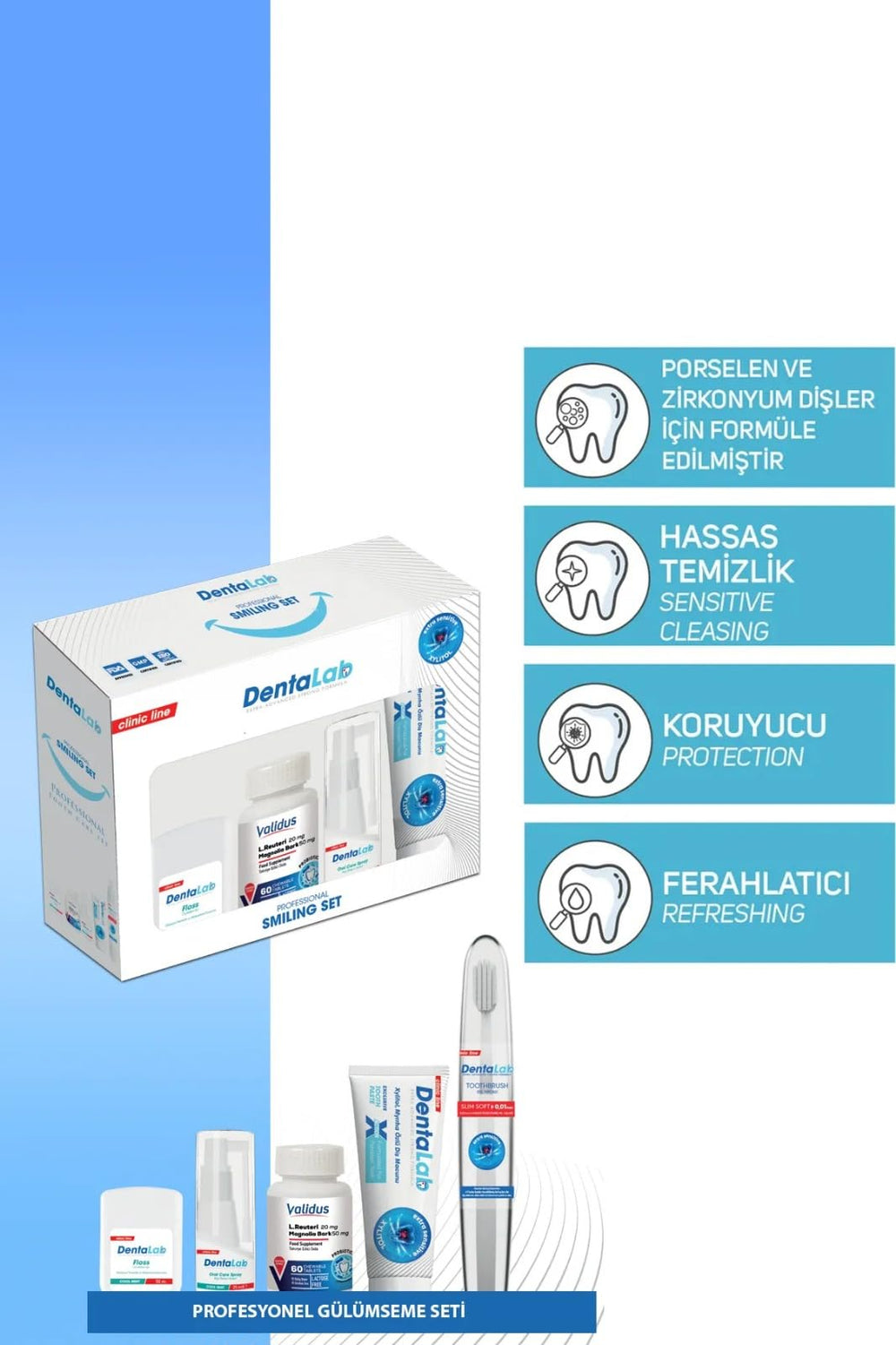 Oral spray from DentaLab SmilingSet for fresh breath