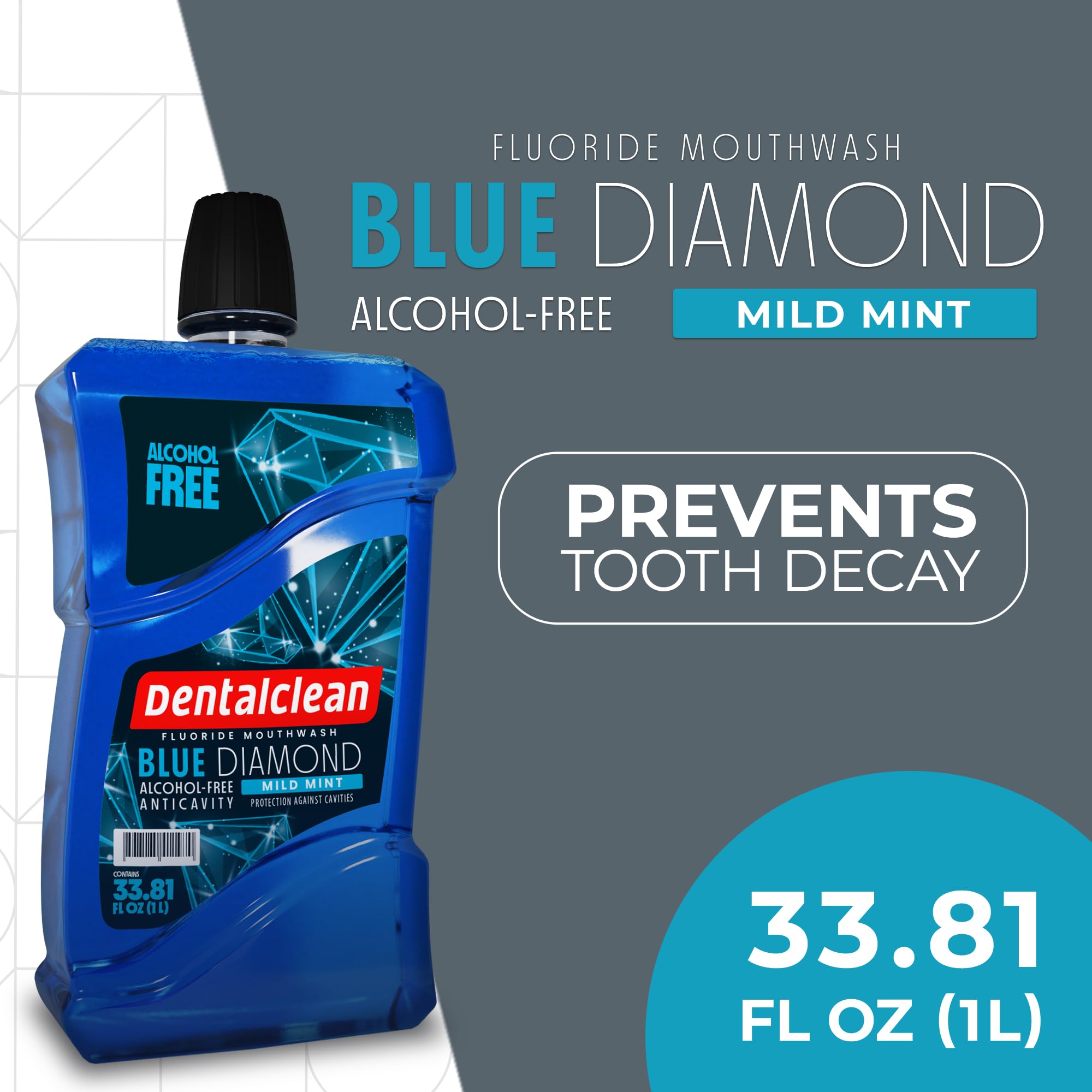 Concept image of enamel protection for 13 hours of fresh breath