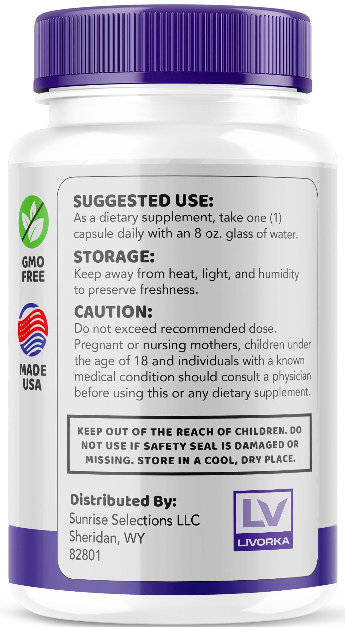 Dentavim Capsules bottle with 60 pills for 2 months