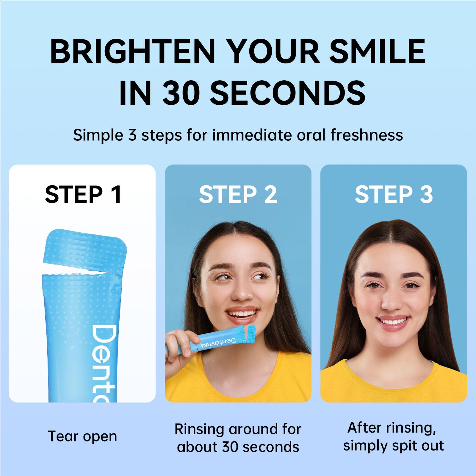 Travel-friendly 40-strip packaging
